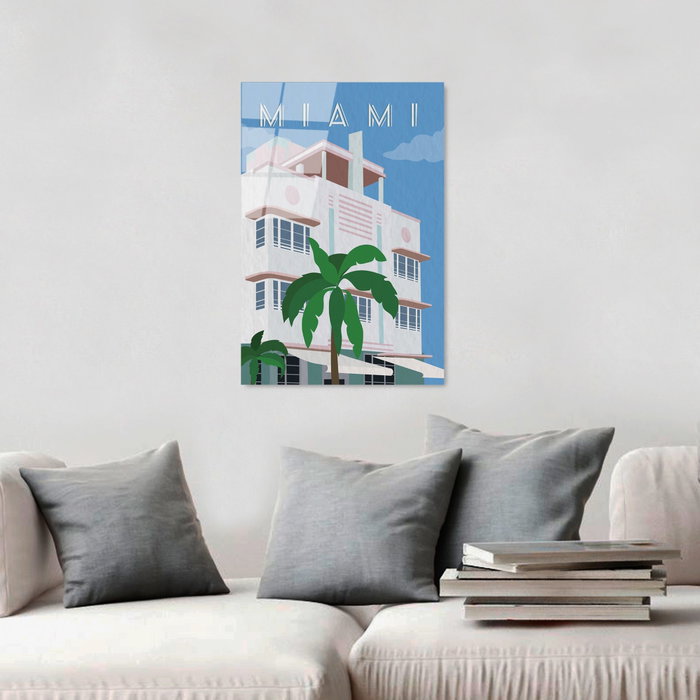 Wallity Cuadro Decorativo de Vidrio Templado Multicolor 30 x 45 cm Wallity Cuadro Decorativo de Vidrio Templado Multicolor 30 x 45 cm